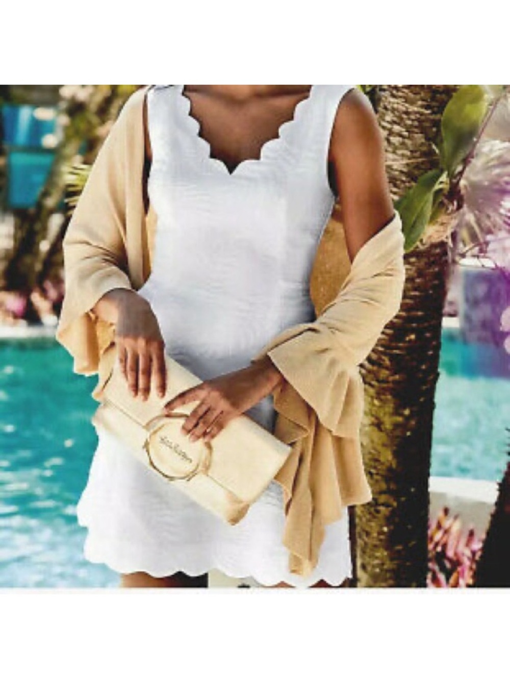 Lilly Pulitzer Sabeen stretch dress in white NWT!
